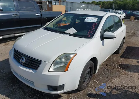 2007 Nissan Sentra 2.0 из США, поврежденный, VIN 3N1AB61E77L671550